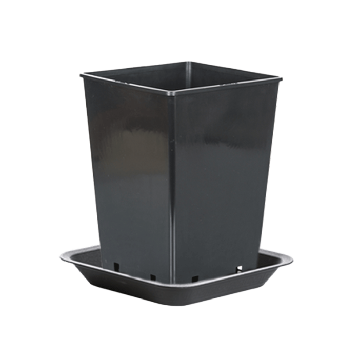 Čtvercový květináč